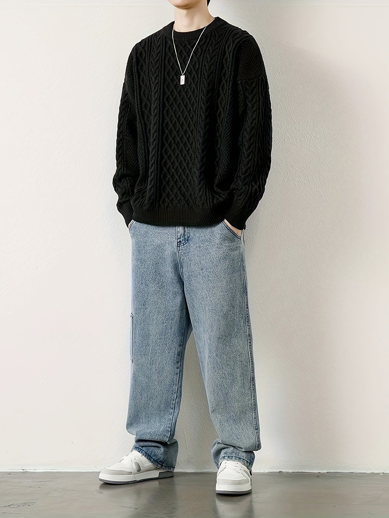 Hawthorne Kabelstrickpullover