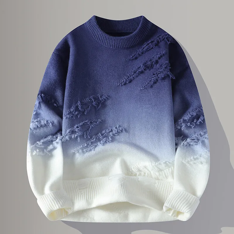 Frayborn Distressed Pullover