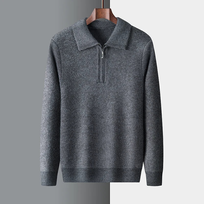 Highlands Classic Woll-Zip-Pullover