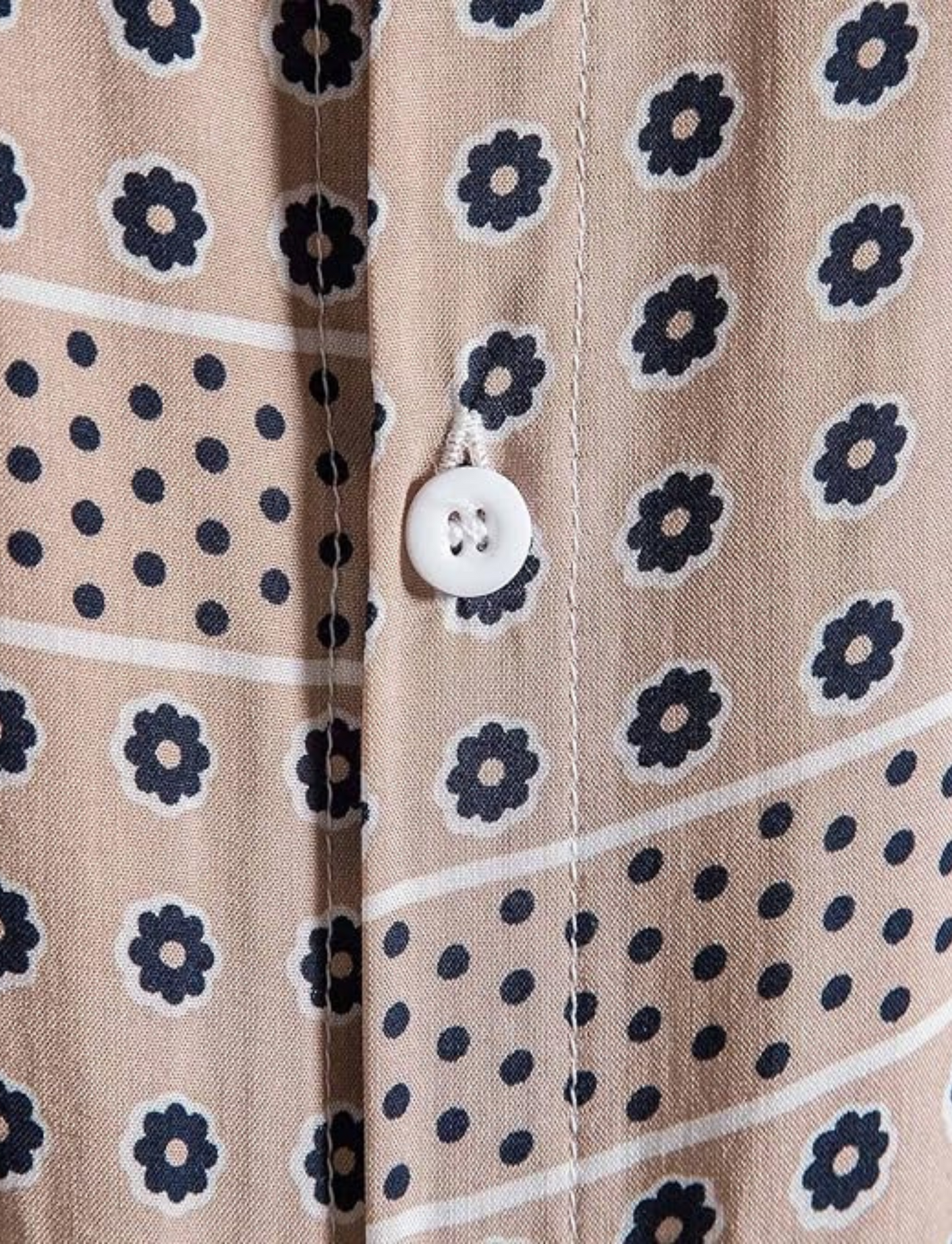 Monte Carlo pied-de-poule blouse