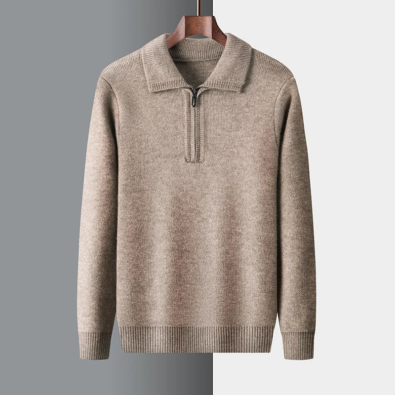 Highlands Classic Woll-Zip-Pullover