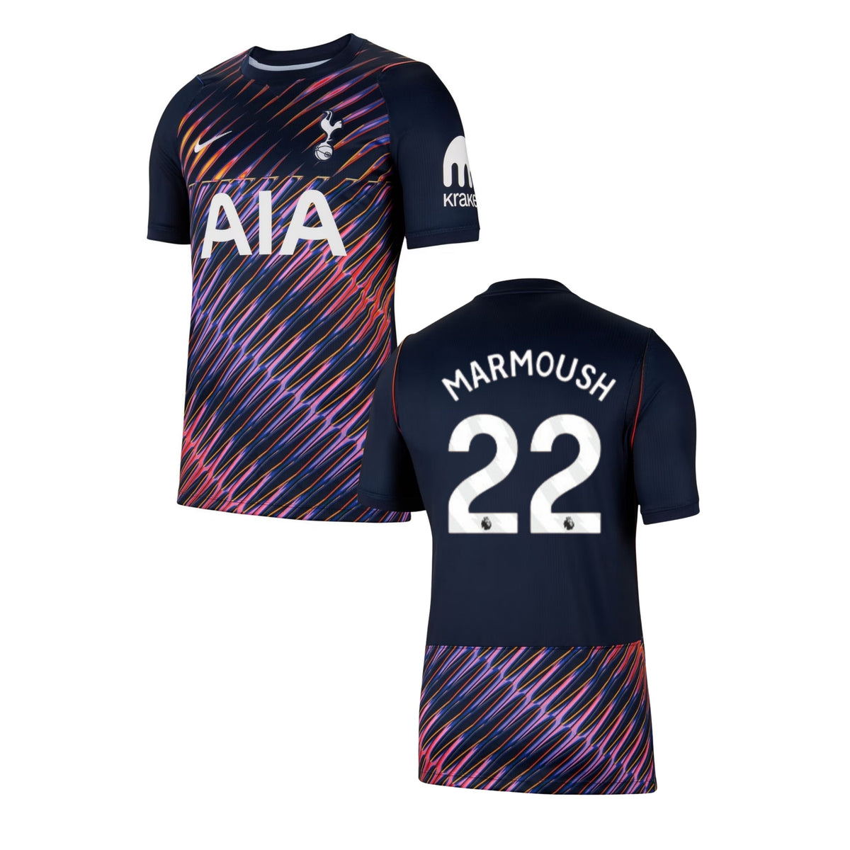 Camiseta visitante del THFC TOTTENHAM HOTSPURS 2026/27 para hombre - MARMOUSH 22