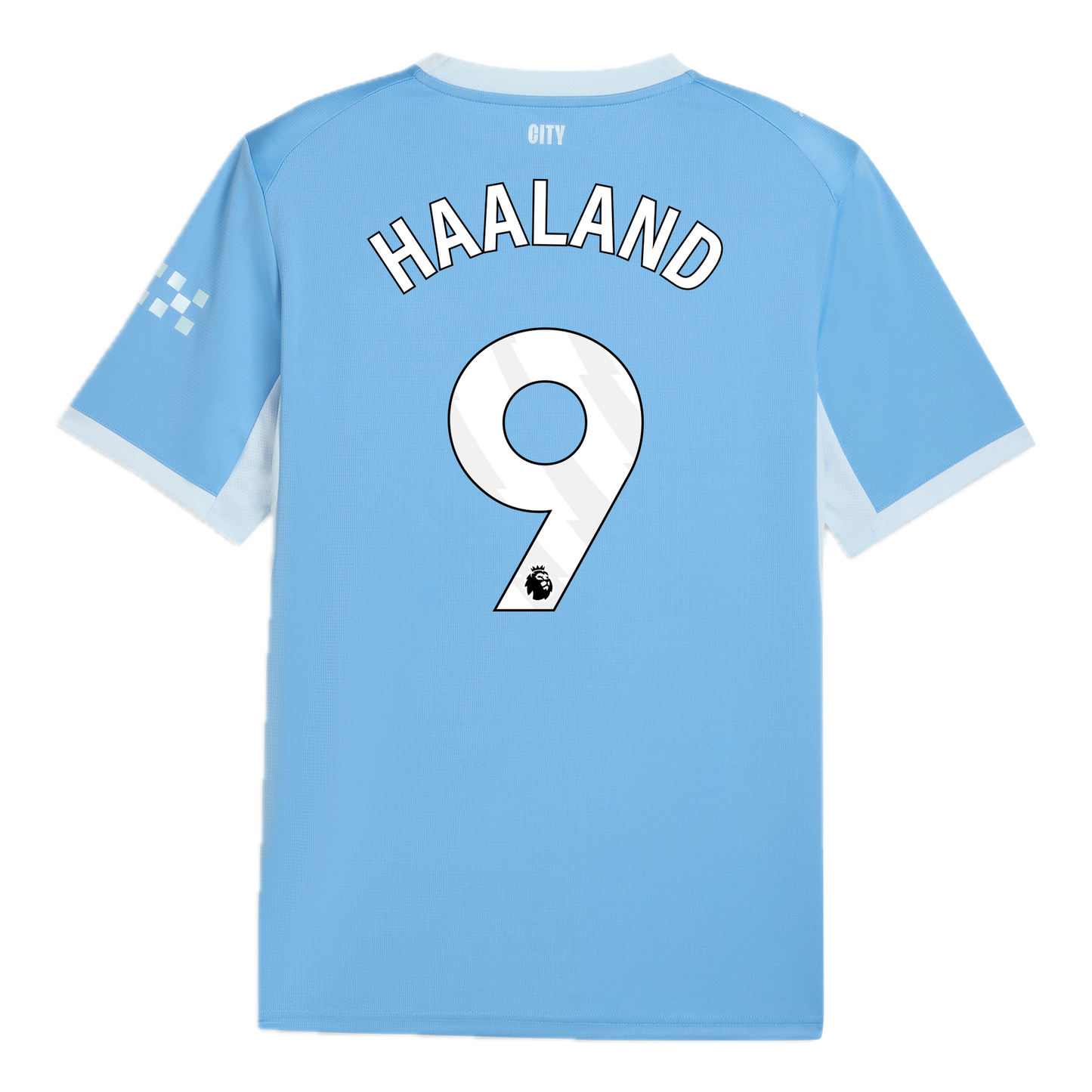Man City 2026/27 Haaland 9 Heim Kindertrikot