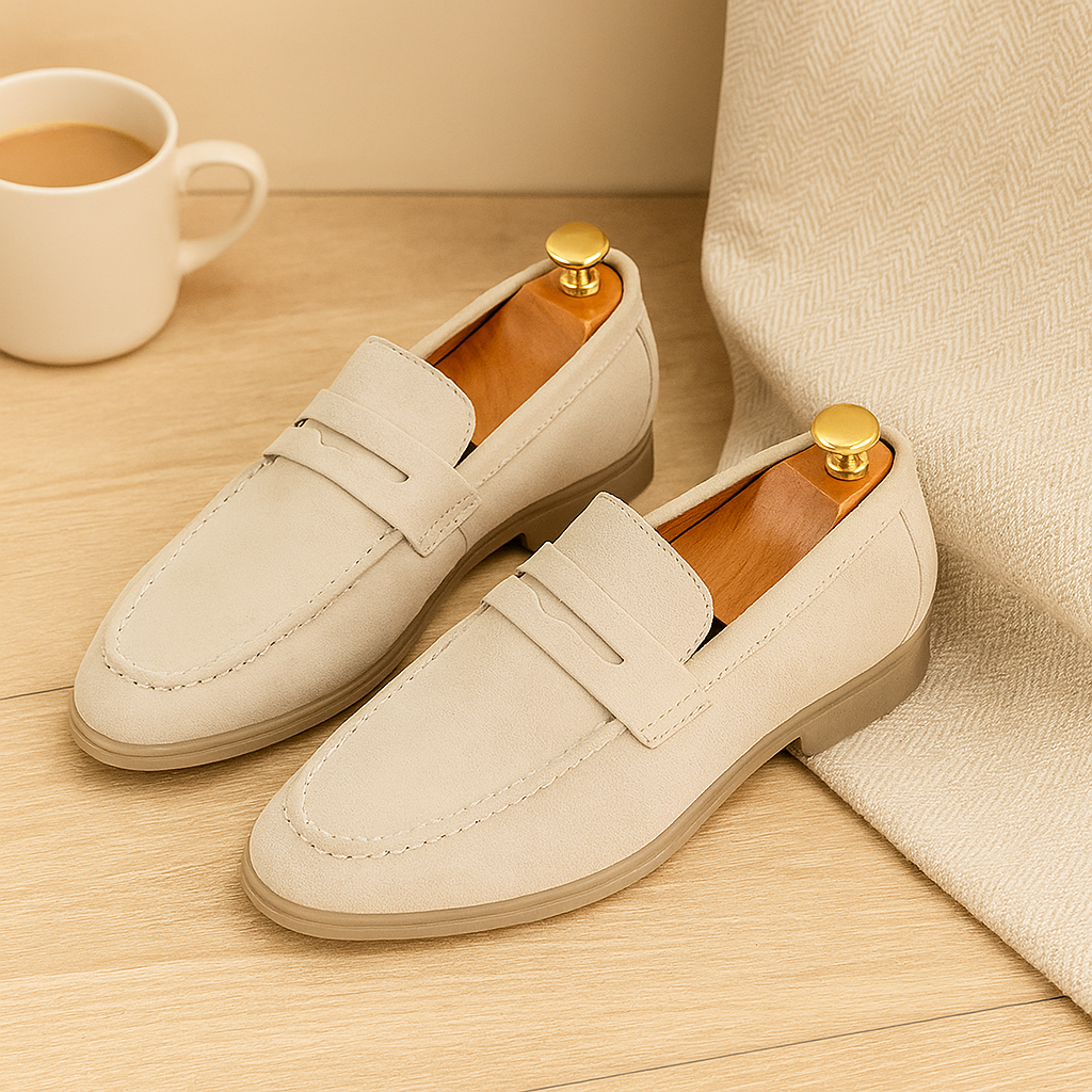Vielseitige Business-Casual Slipper für Herren – Stilvolle und schlichte Slip-On Schuhe