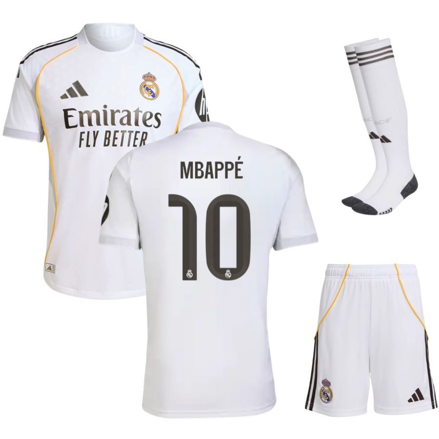 Real Madrid home jersey set for children 2025/26