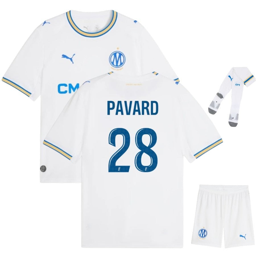 Olympique Marseille – Home Shirt Set – 2026/27 – Kids'