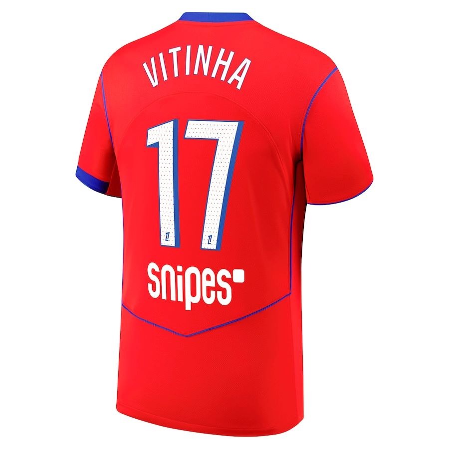 Paris Saint-Germain – Drittes Trikot – 2025/26 – Herren – Rot
