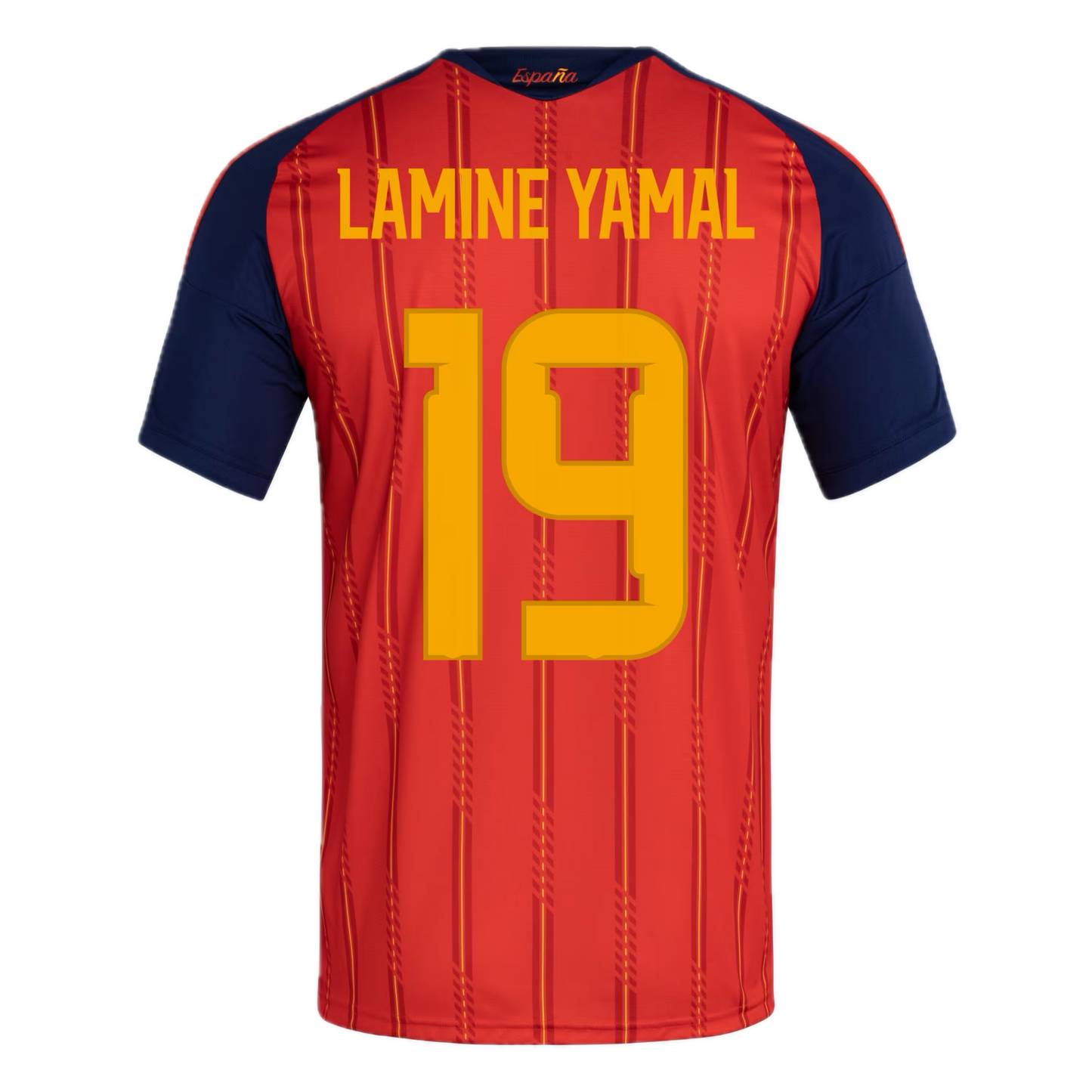 Spanien 2026 LAMINE YAMAL #19 2 Sterne Weltmeister Heimtrikot