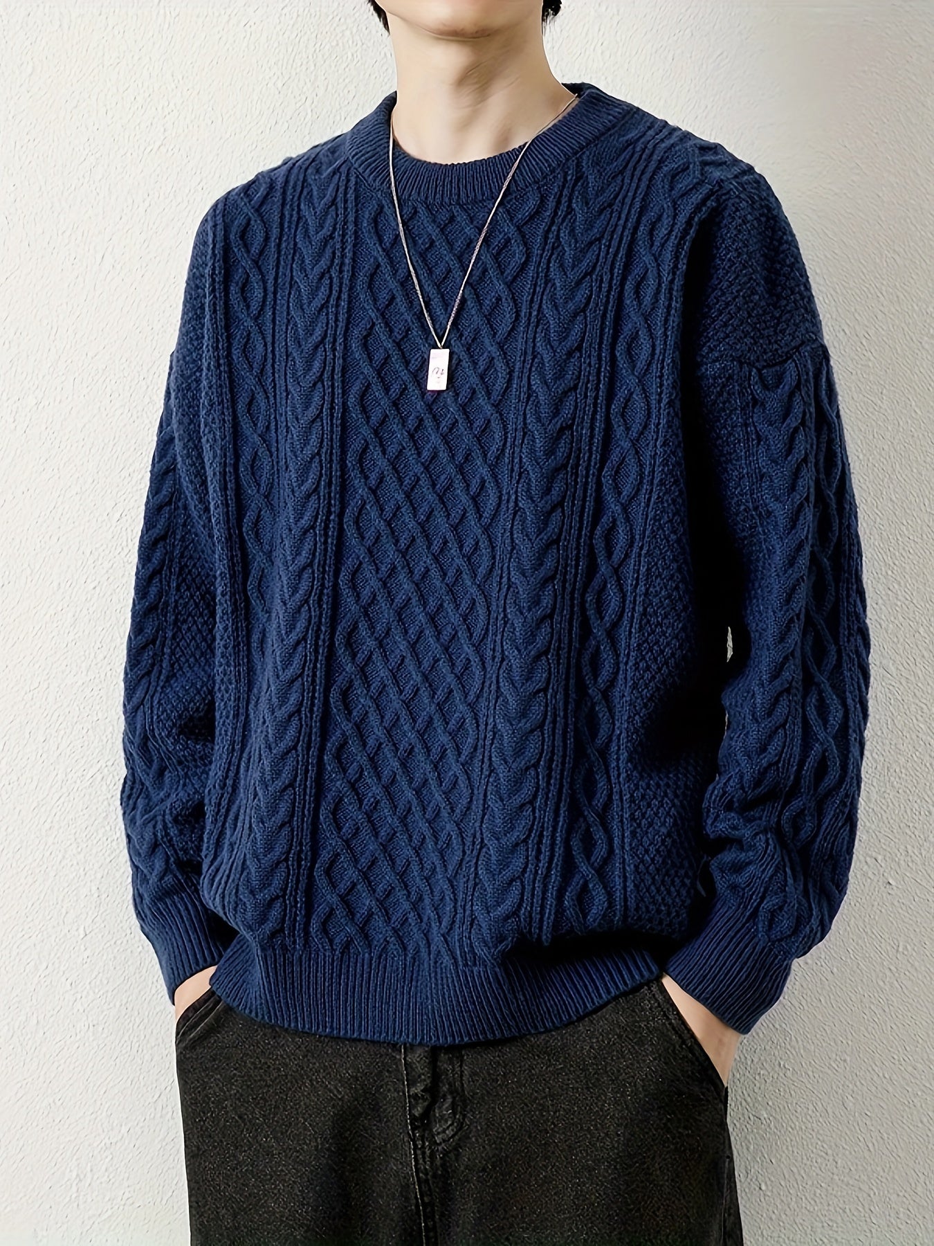 Hawthorne Kabelstrickpullover