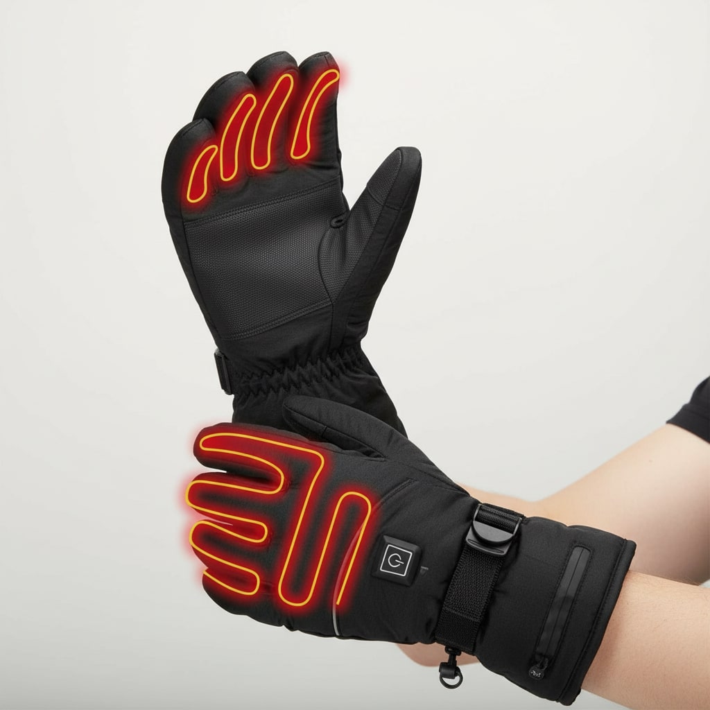 Beheizbare Handschuhe für den Winter | Heizhandschuhe | HeatKraft