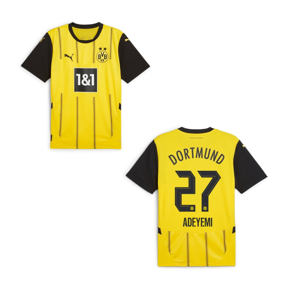 BVB BORUSSIA DORTMUND 2024/25 Heimtrikot Herren – Player Version – ADEYEMI 27