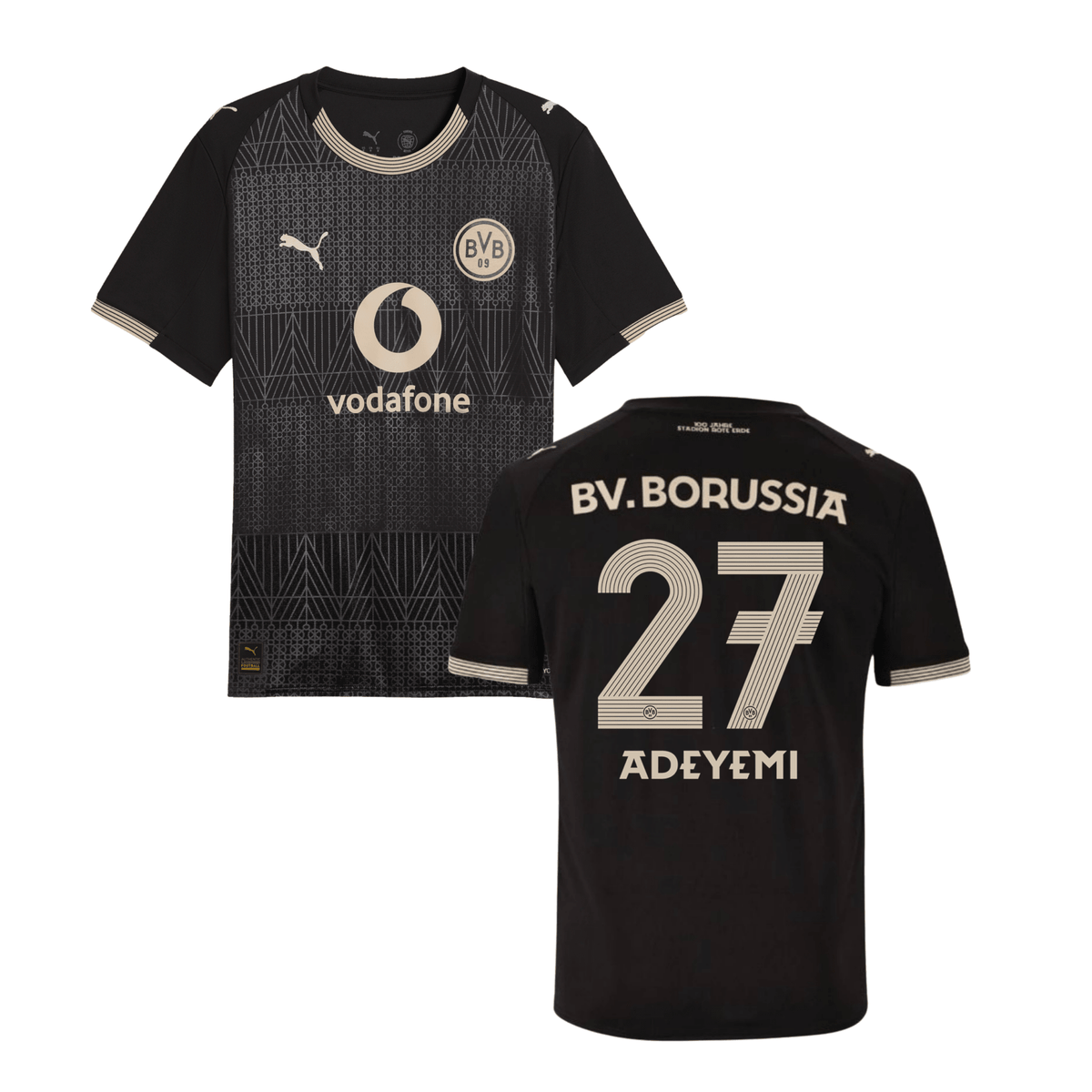 BVB BORUSSIA DORTMUND Sondertrikot Kinder 25 / 26 2025/26 Fußballtrikot Kinder – ADEYEMI 27