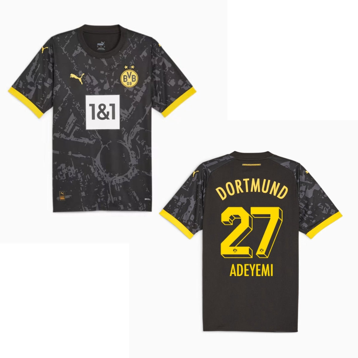 BVB BORUSSIA DORTMUND 2023/24 Auswärtstrikot Herren – ADEYEMI 27