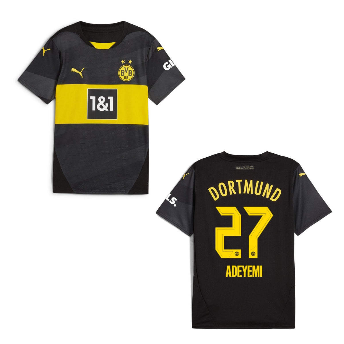 BVB BORUSSIA DORTMUND 2024/25 Away Jersey Men – ADEYEMI 27