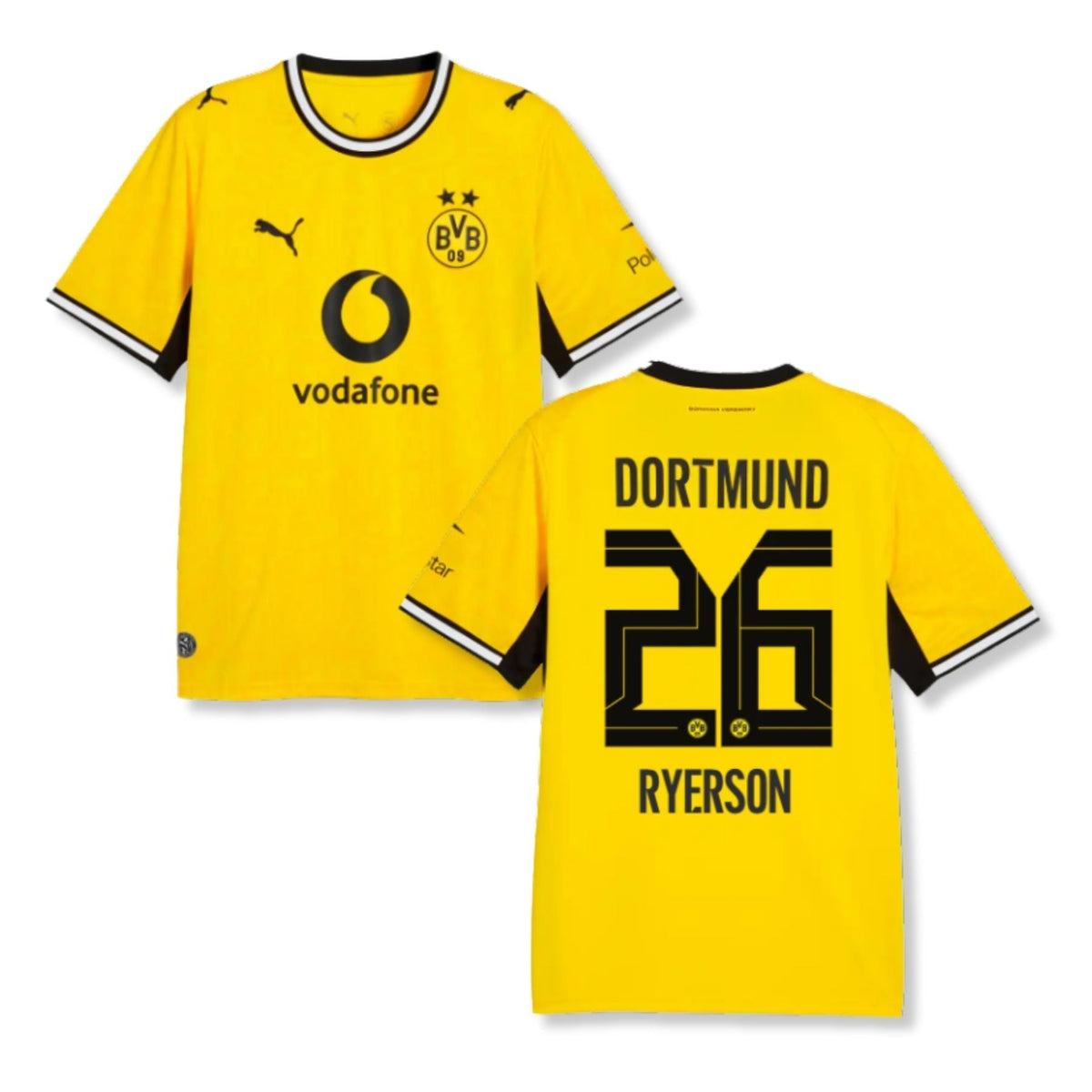 BVB BORUSSIA DORTMUND 2026/27 Camiseta local infantil – RYERSON 26