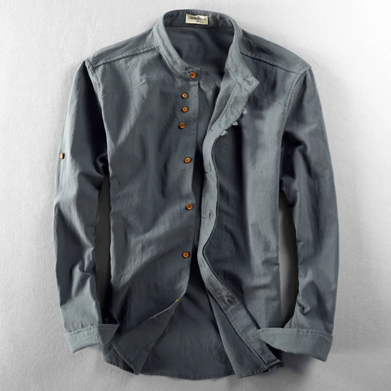 Ashford Leinen Button-Up