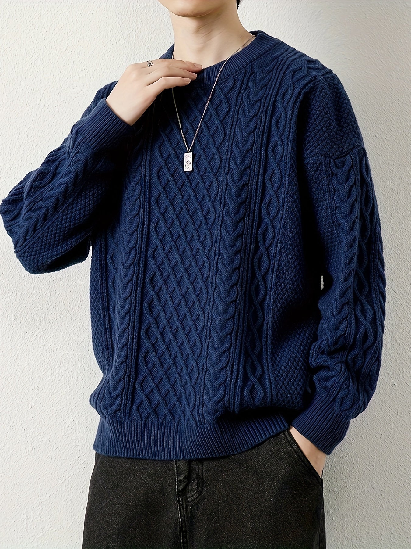 Hawthorne Kabelstrickpullover