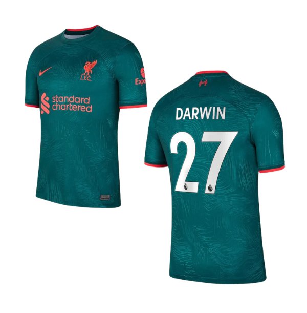 LFC FC LIVERPOOL 2022/23 Drittes Trikot Kinder – DARWIN 27