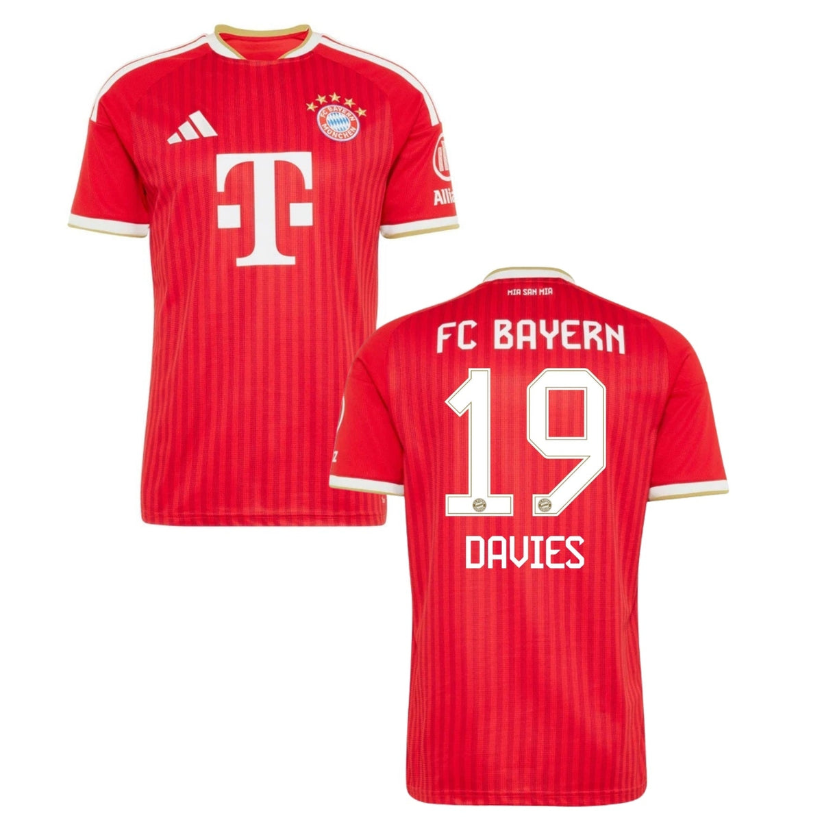 FCB FC BAYERN MÜNCHEN 2026/27 thuisshirt kinderen – DAVIES 19