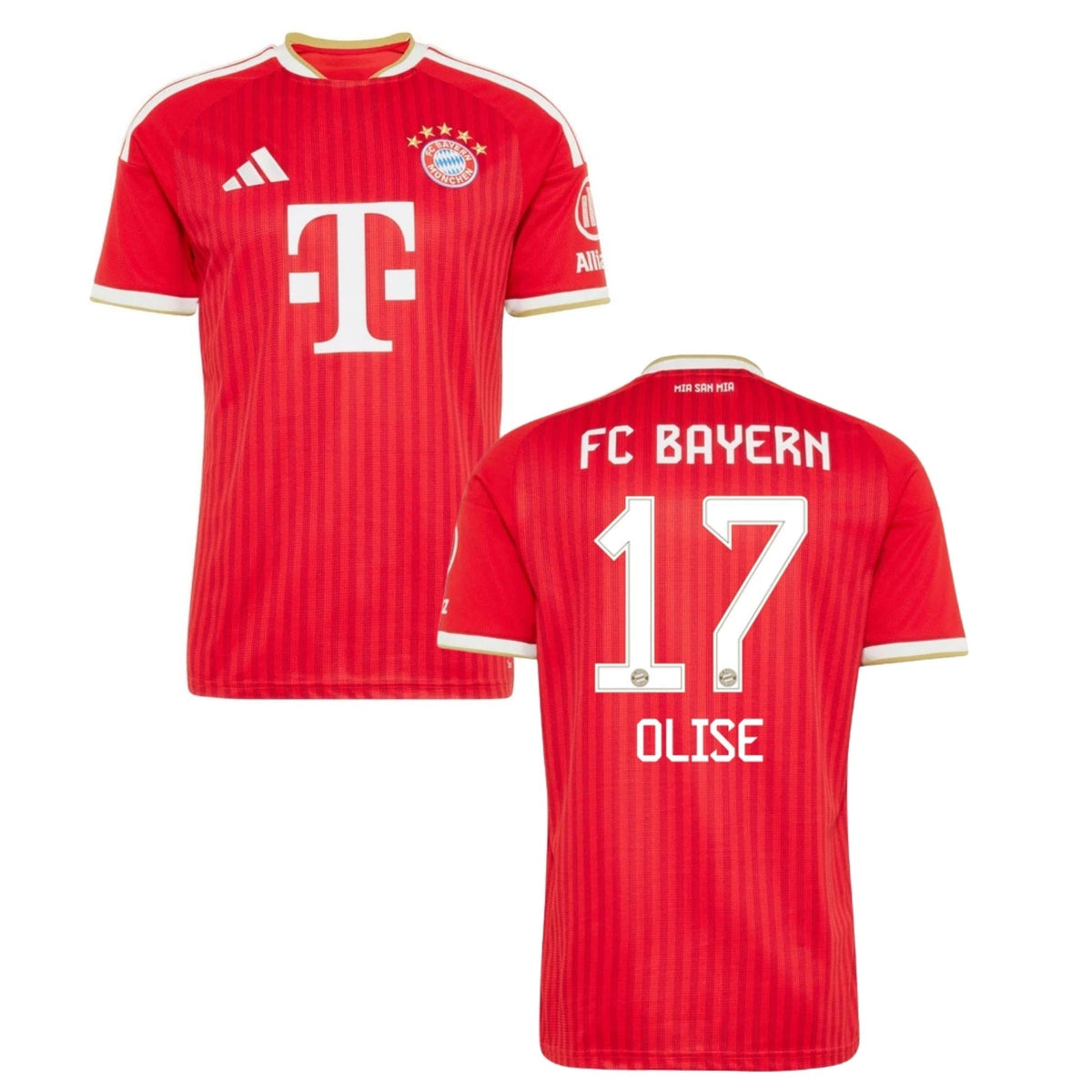 FCB FC BAYERN MÜNCHEN 2026/27 Maillot domicile enfant – OLISE 17