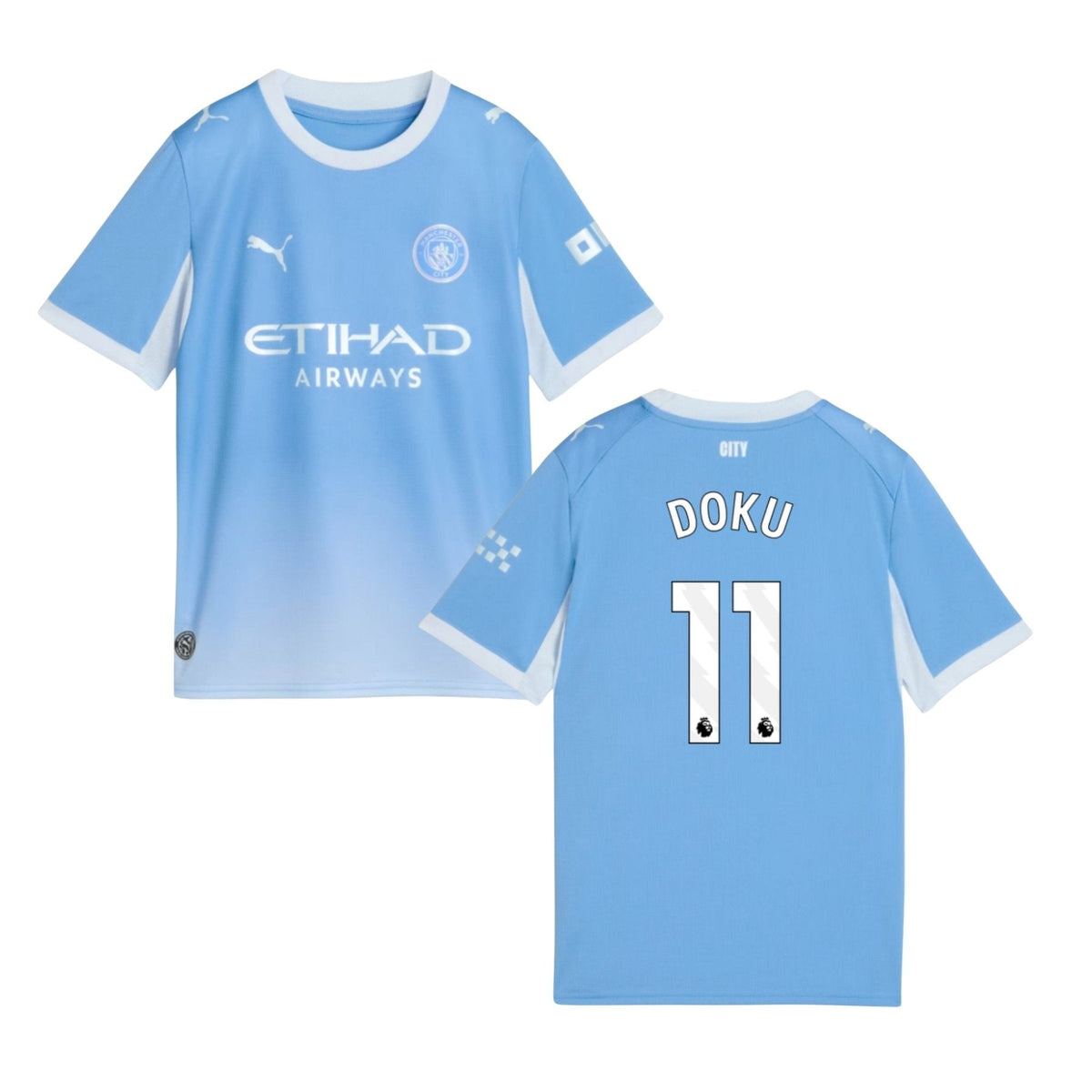 Camiseta local del MCFC MANCHESTER CITY 2026/27 para hombre - DOKU 11