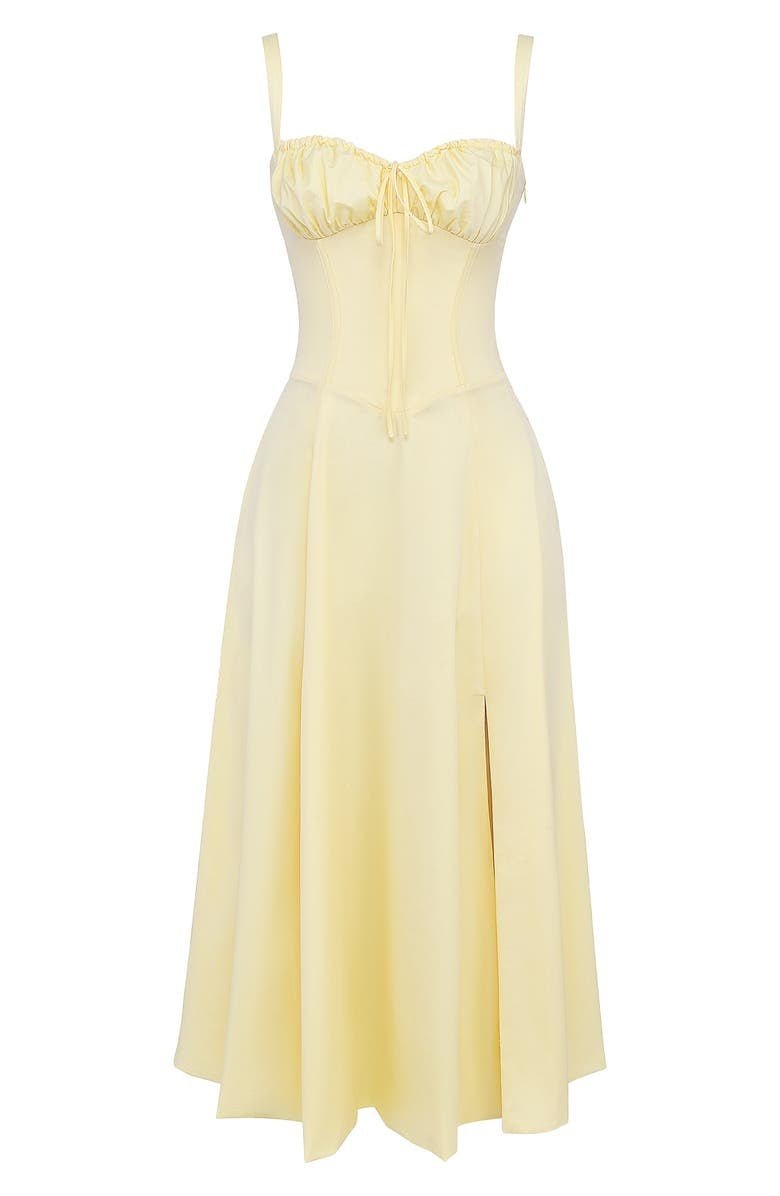 Corsetto Midi Vestito da Donna | Silhouette Elegante