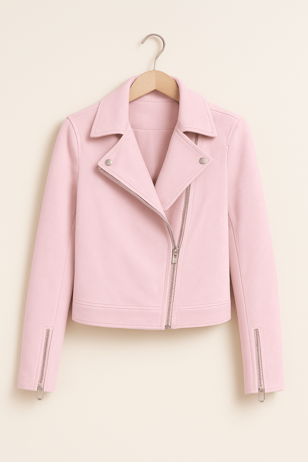 Giacca Biker Effetto Camoscio da Donna | Cool & Elegante