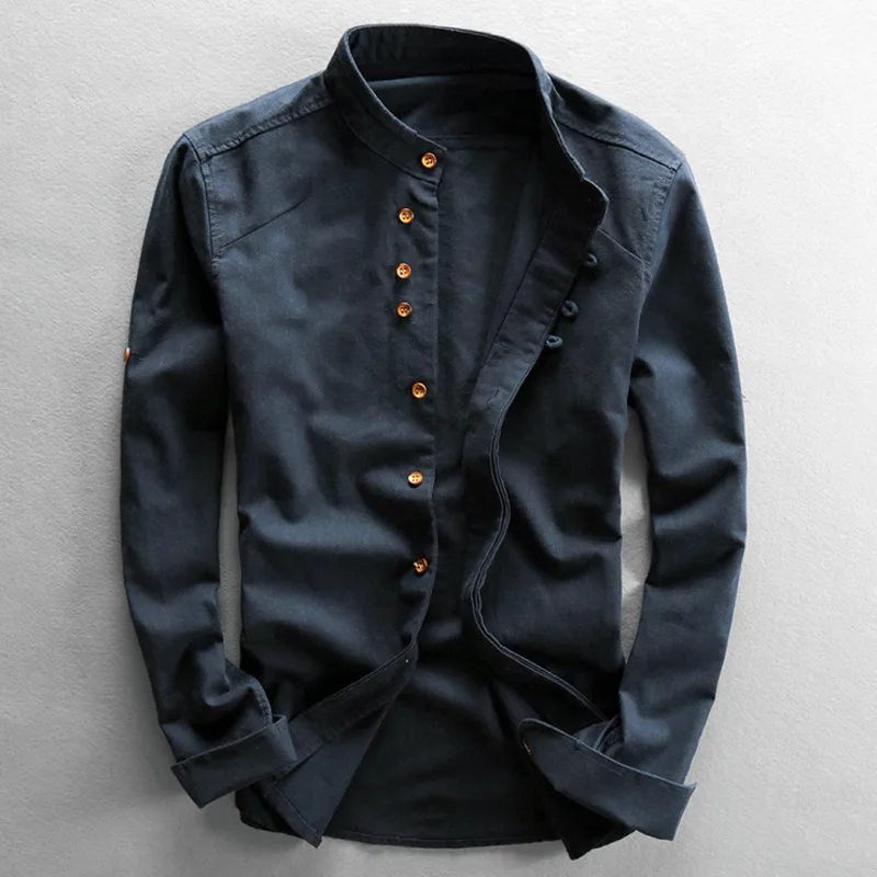 Ashford Leinen Button-Up
