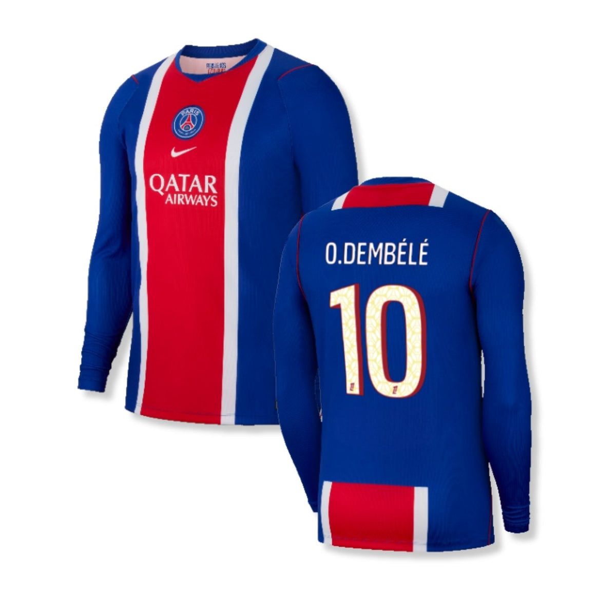 PSG PARIS SAINT-GERMAIN 2026/27 Maglia home uomo a maniche lunghe – O. DEMBÉLÉ 10