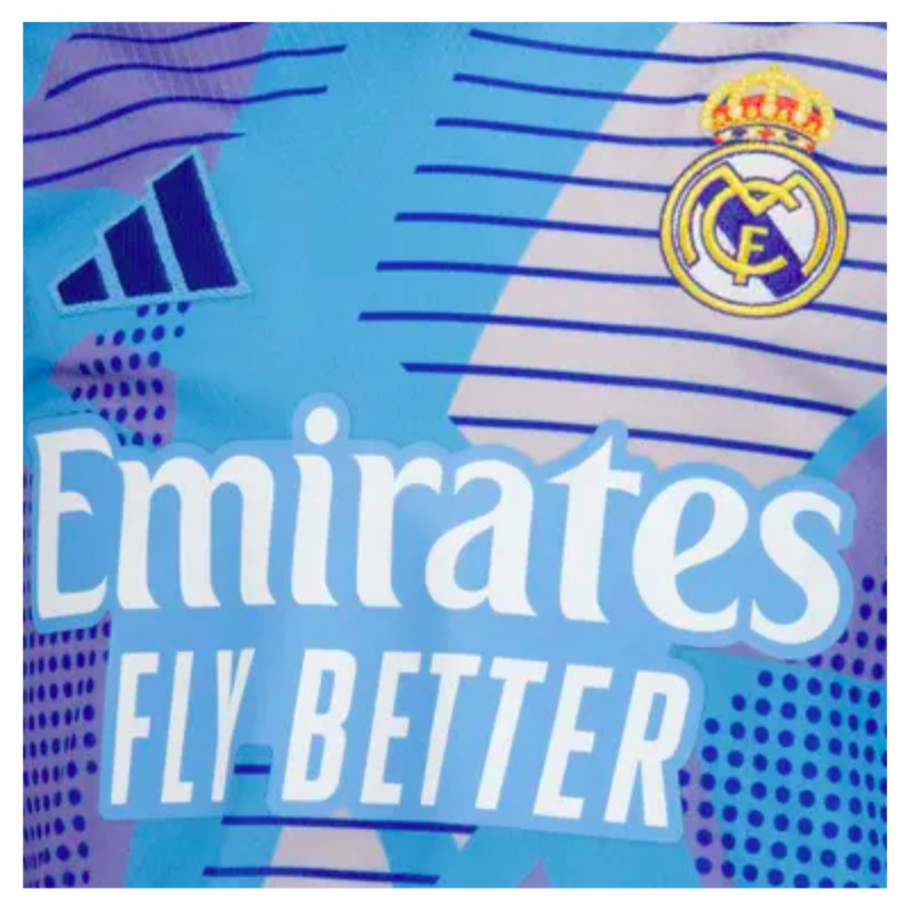 2024/25 Real Madrid Heimtorwarttrikot (Blau) - Kinder