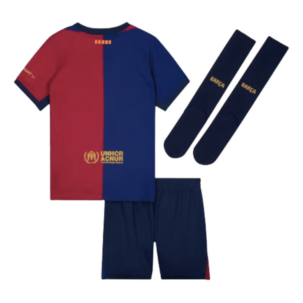 Mini-kit domicile du FC Barcelone 2024/25
