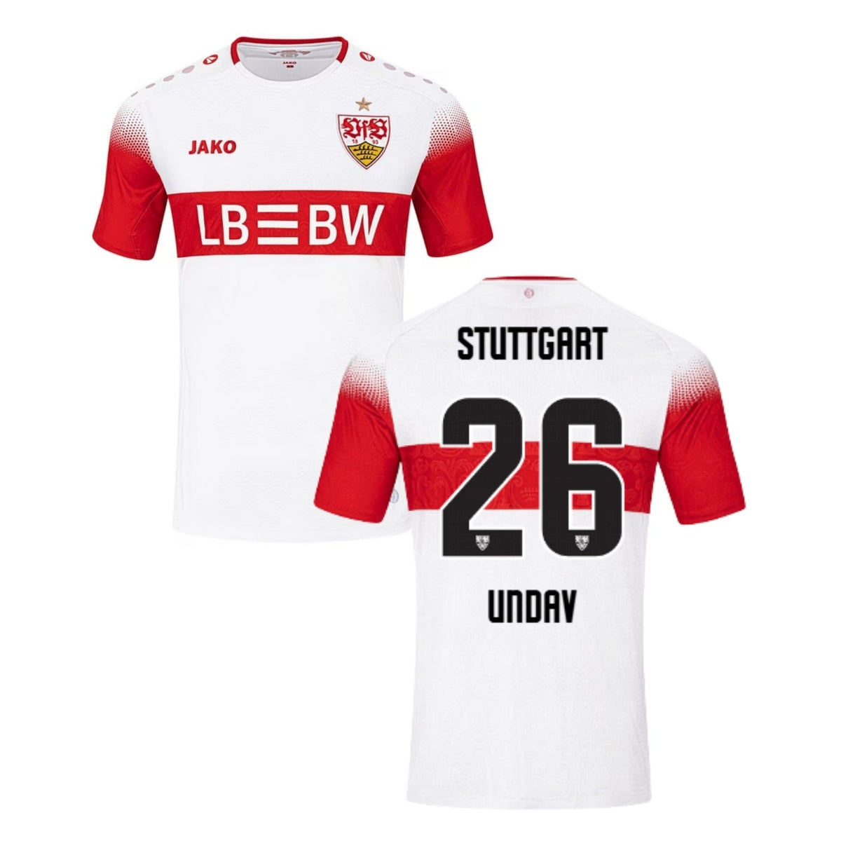 VFB STUTTGART 2026/27 camiseta local infantil – UNDAV 26