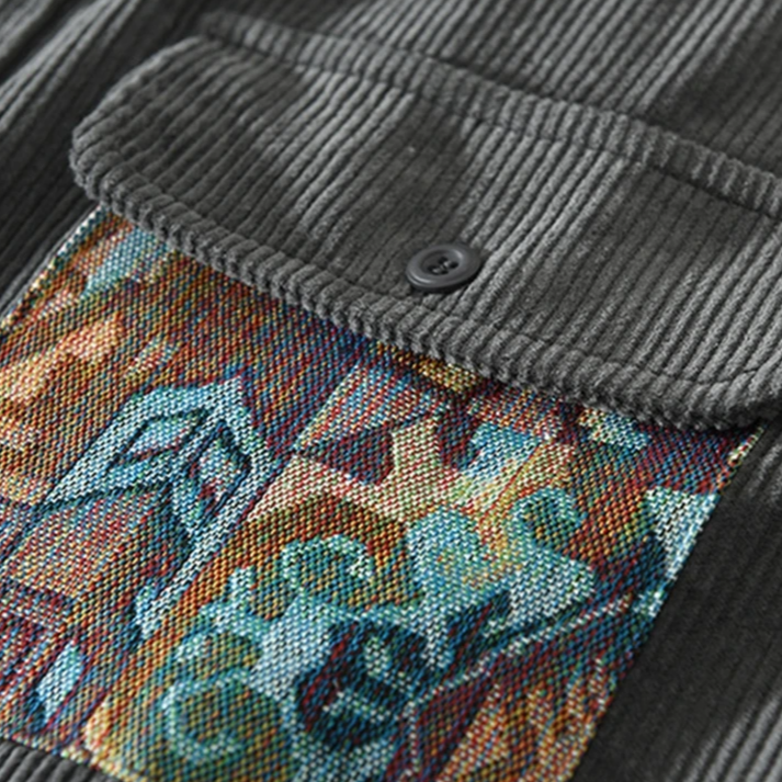 Patch-Theory Cordhemd