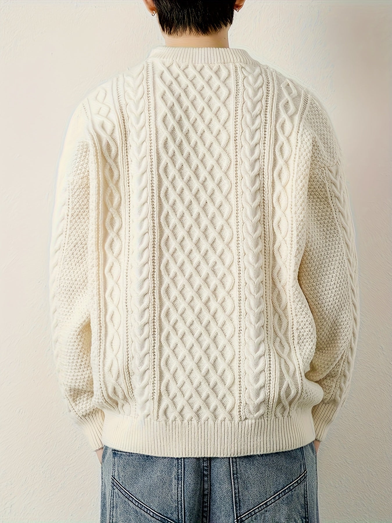 Hawthorne Kabelstrickpullover
