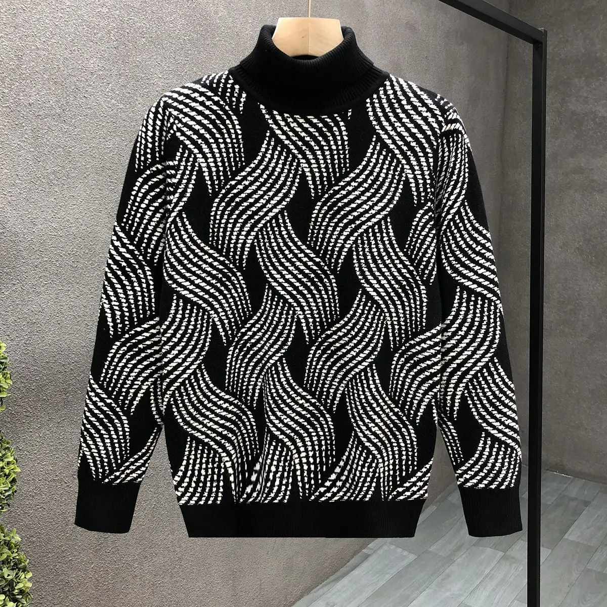 Maglione Valcrest a Collo Alto