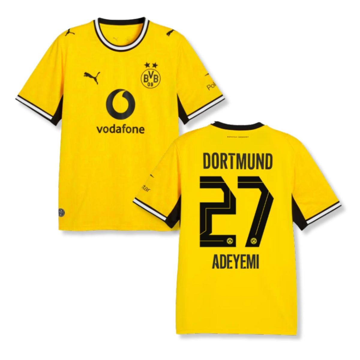 BVB BORUSSIA DORTMUND 2026/27 Home Jersey Men's – ADEYEMI 27