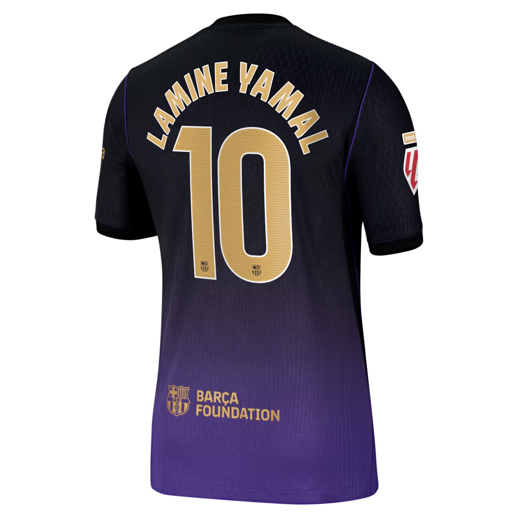Barcelona 2026/27 Yamal 10 Spieler Auswärtstrikot