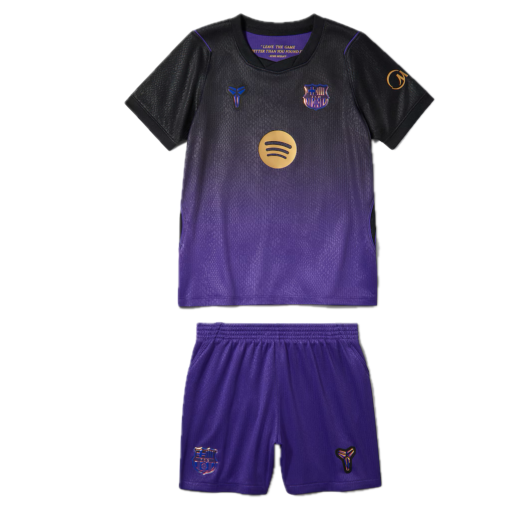 Barcelona 2026/27 Auswärts Kindertrikot
