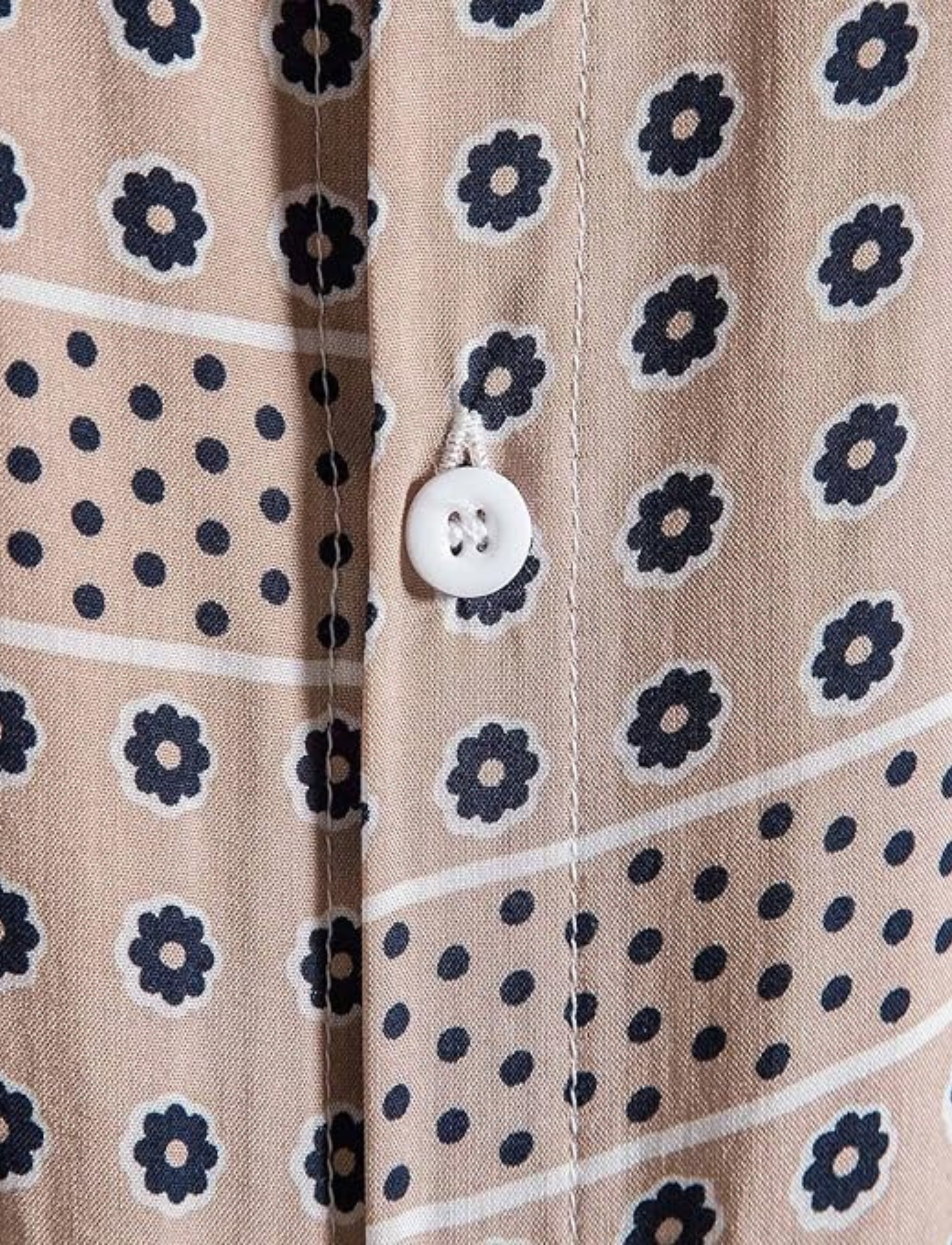 Monte Carlo Hahnentritt Button-Up