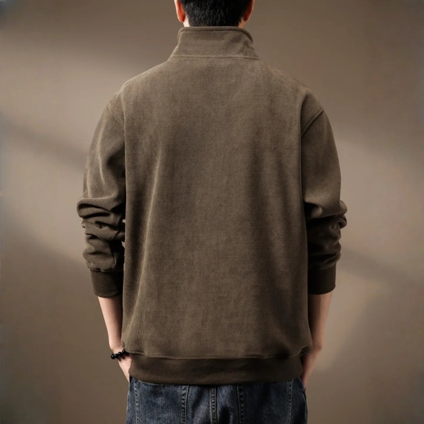 Maglione Alder con Mezza Cerniera