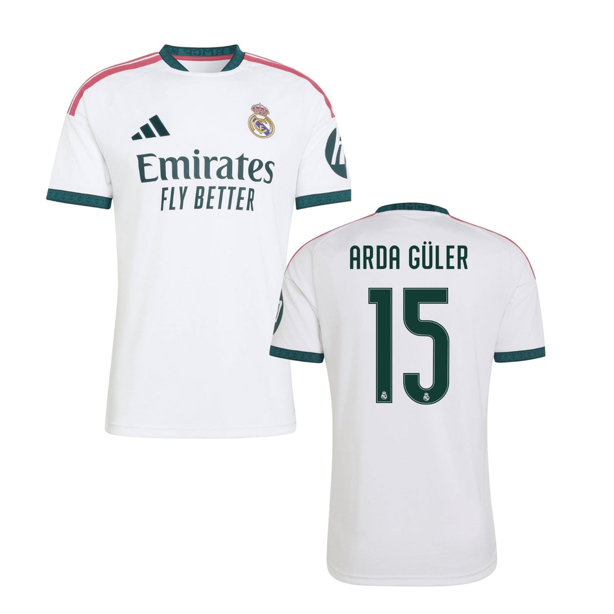REAL MADRID 2026/27 Heimtrikot Kinder – ARDA GÜLER 15