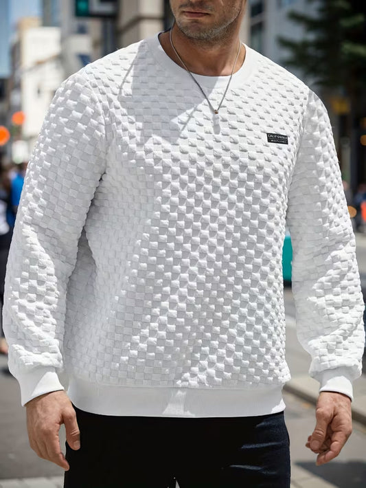 Jersey District con patrón de cuadros