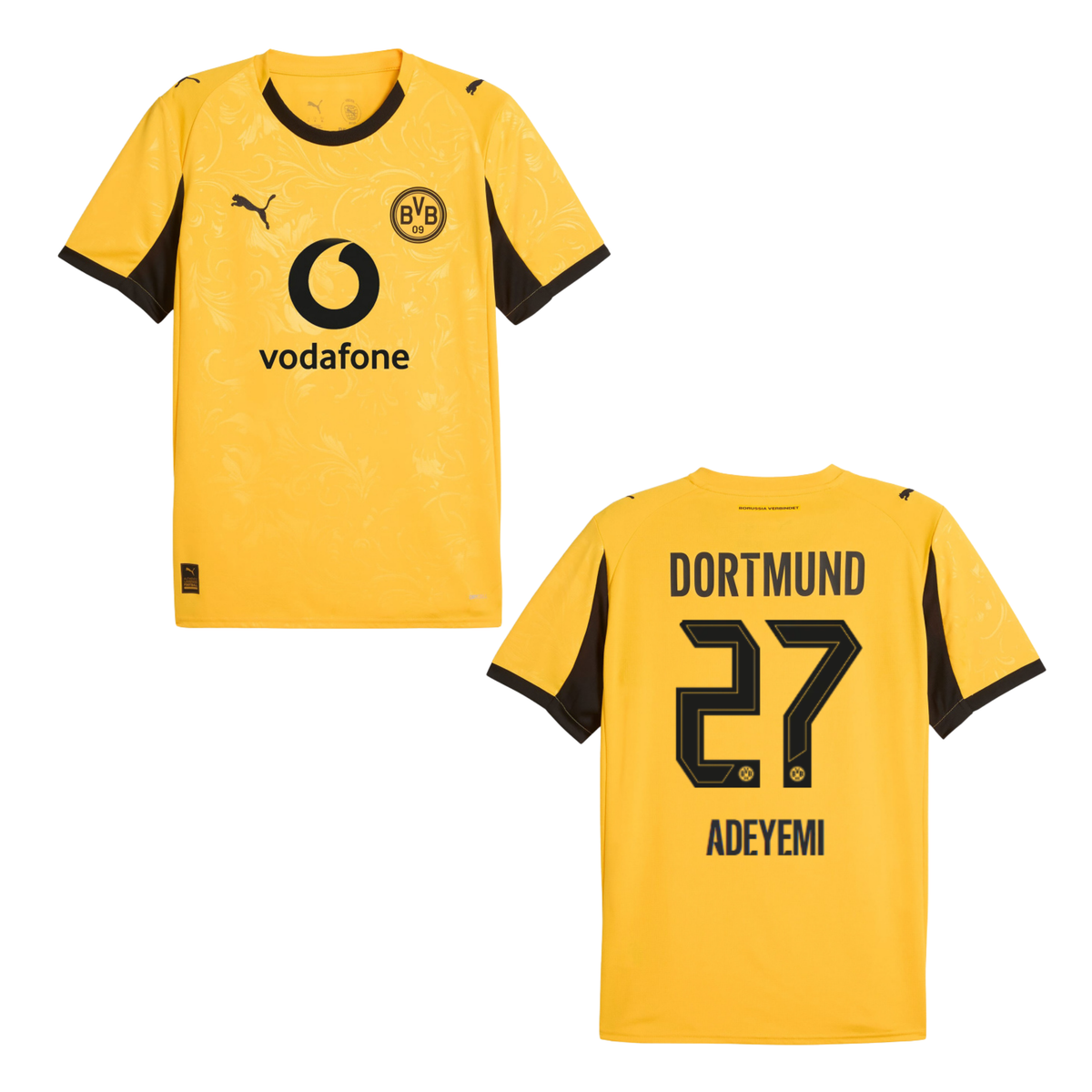 BVB BORUSSIA DORTMUND 2025/26 Cup Jersey Men – ADEYEMI 27