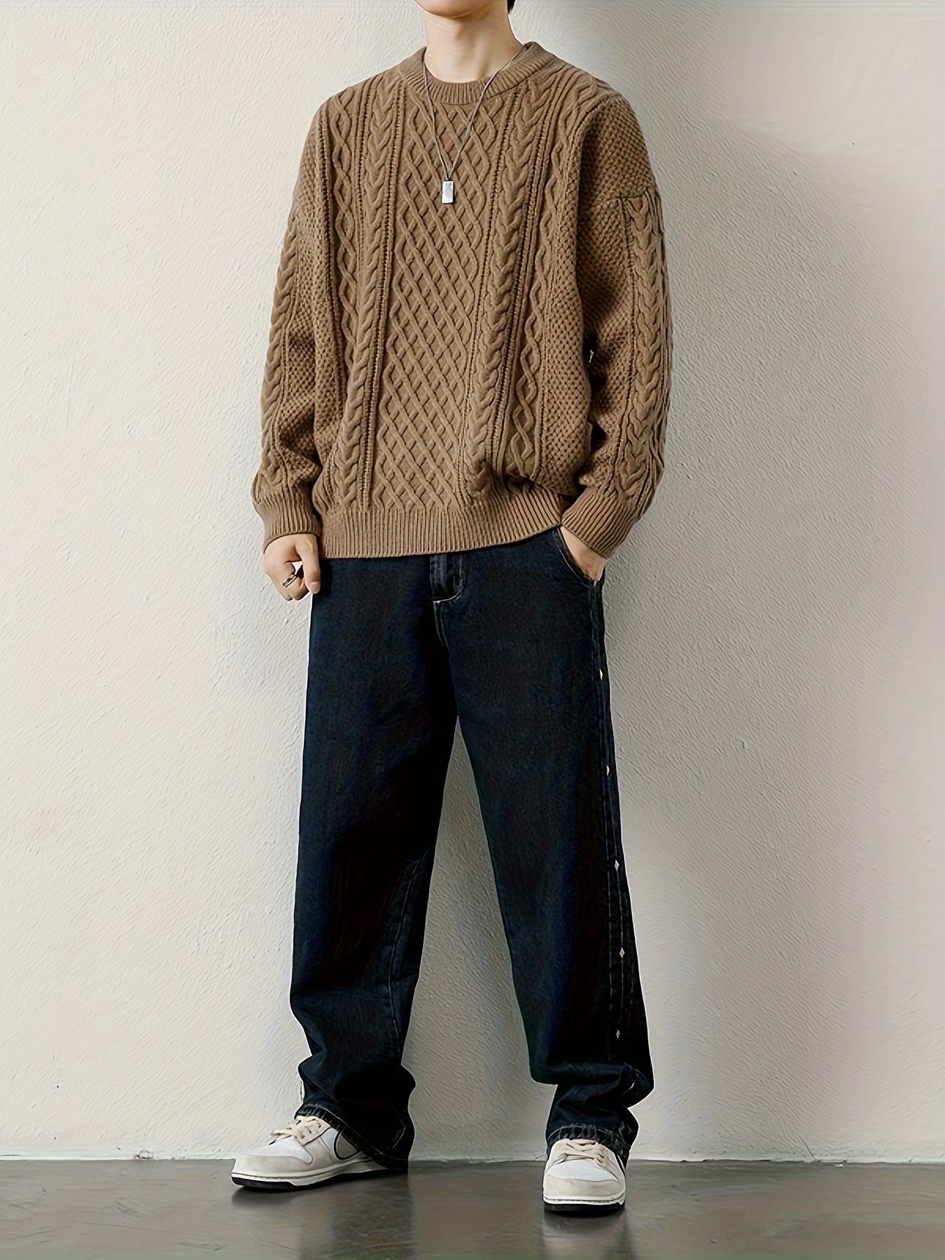 Maglione Hawthorne a Treccia