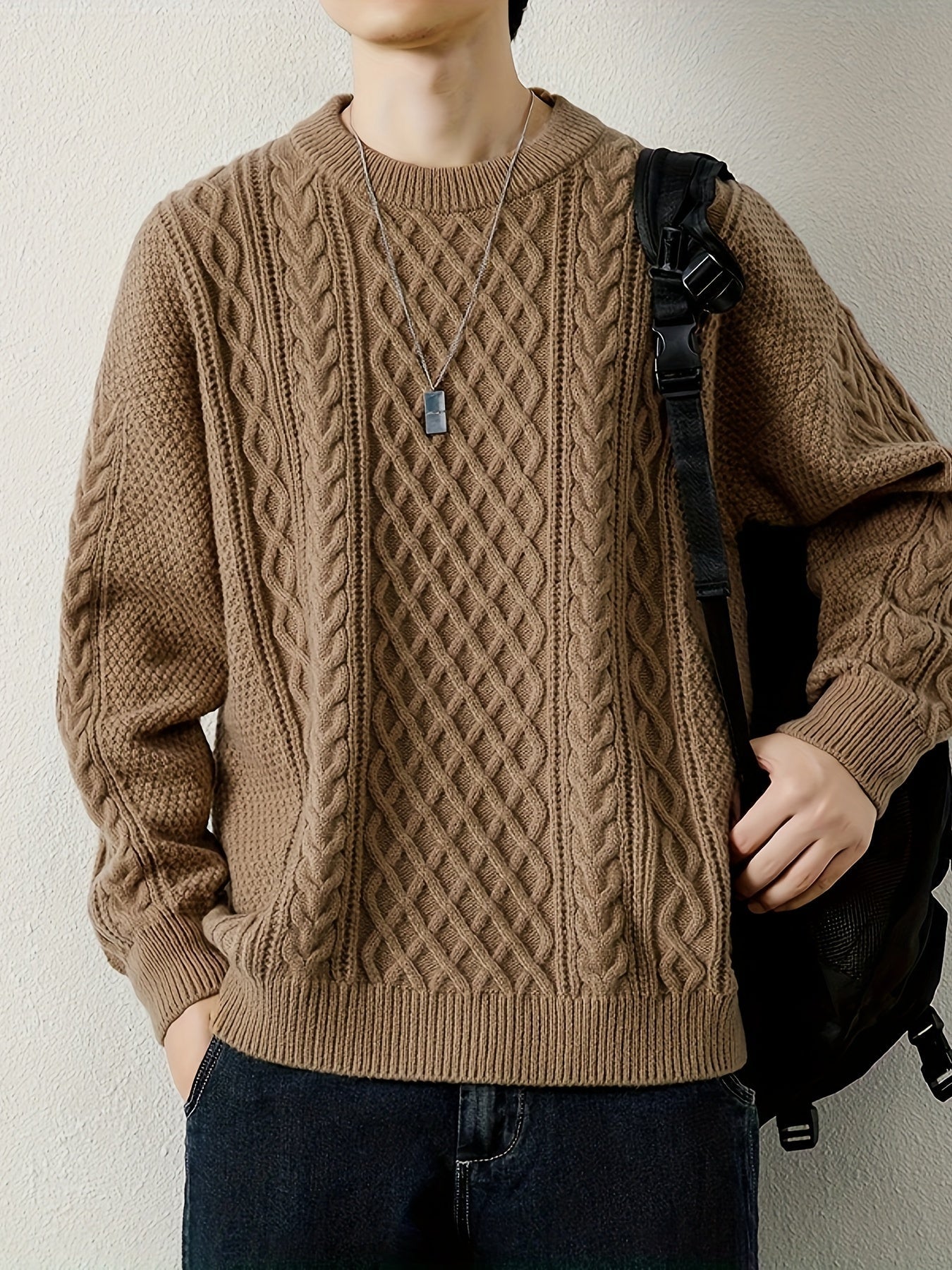 Maglione Hawthorne a Treccia