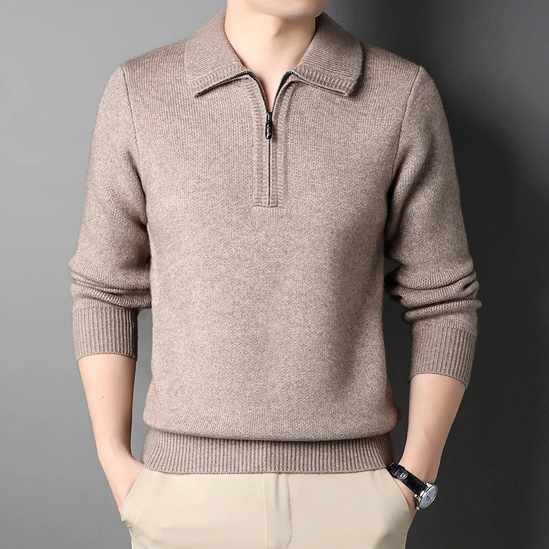 Highlands Classic Woll-Zip-Pullover