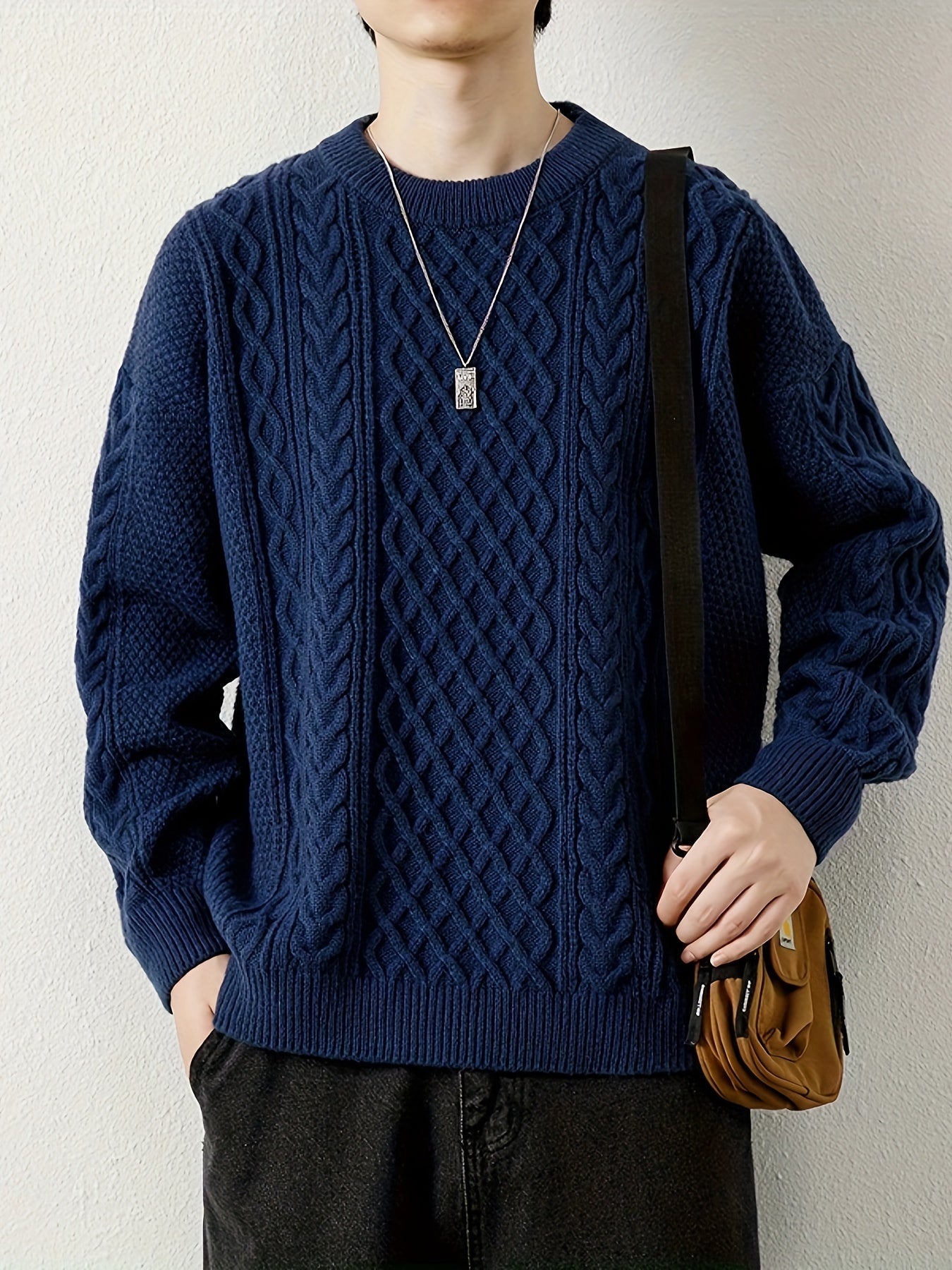 Maglione Hawthorne a Treccia