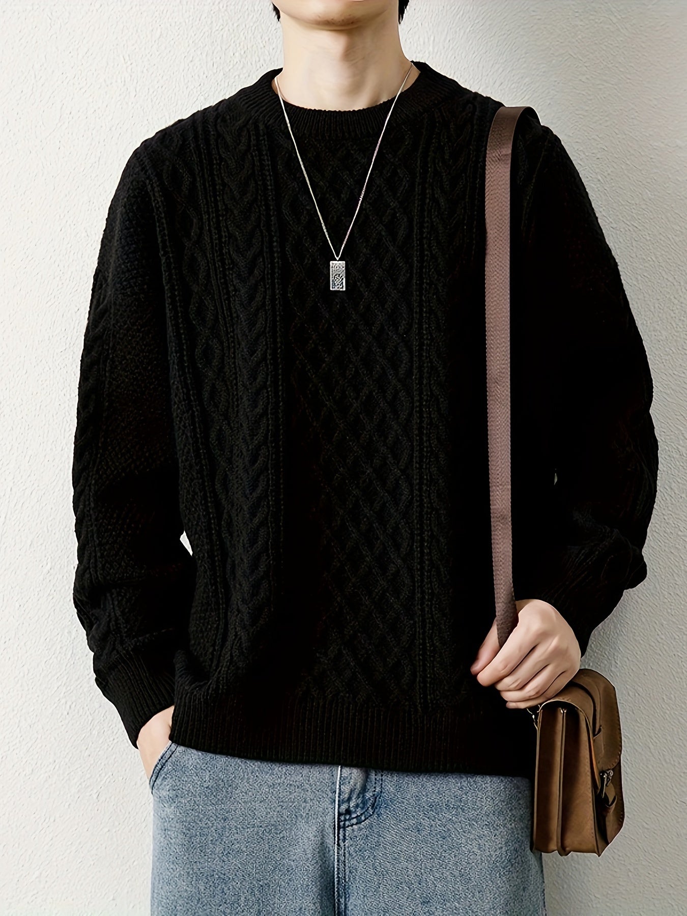 Hawthorne Kabelstrickpullover