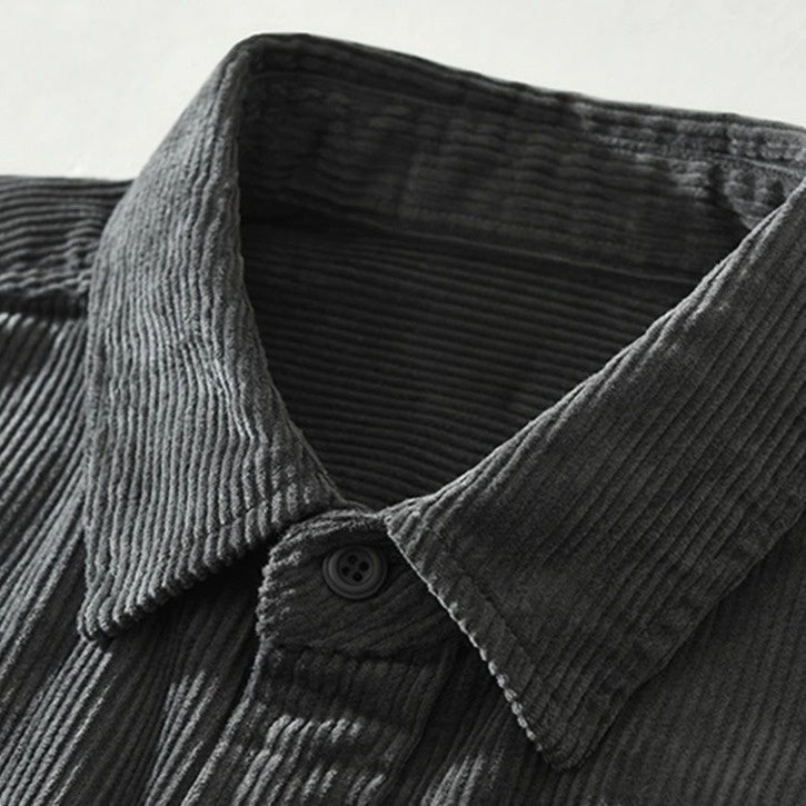 Patch-Theory corduroy overhemd