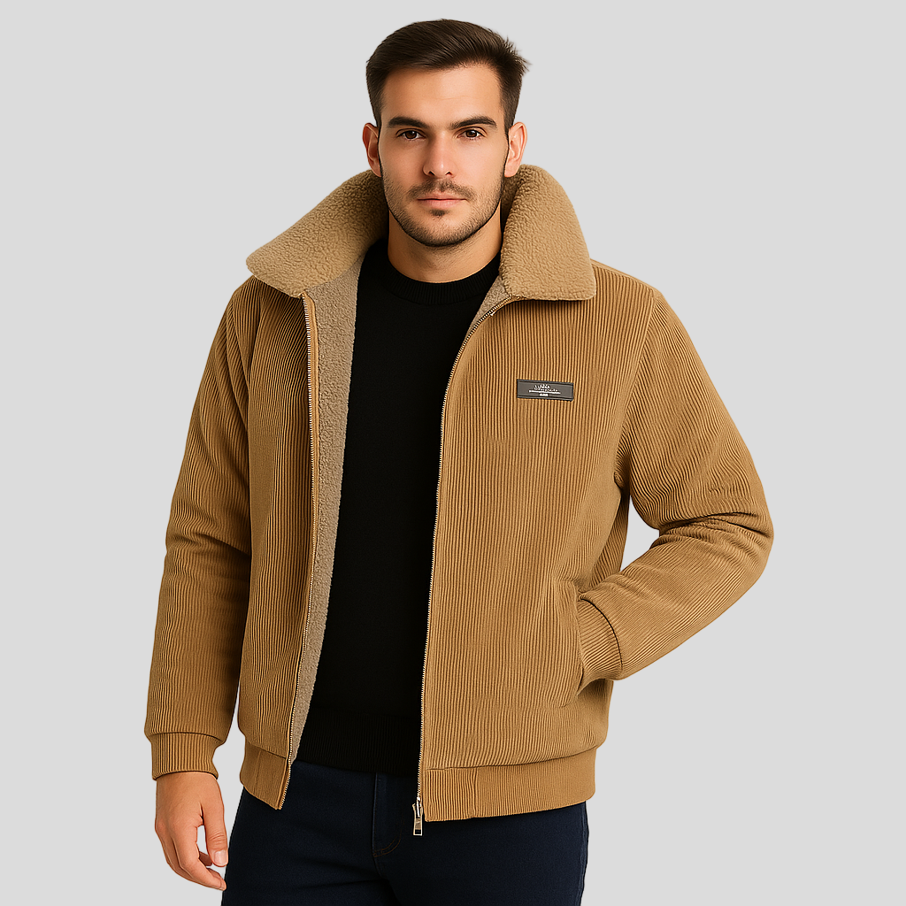 Ralph | Herren Cordjacke – Zeitlose warme Winterjacke